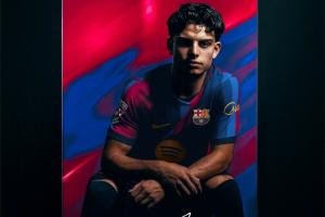 巴萨官方：19岁小将埃斯帕特完成续签，新合同至2030年